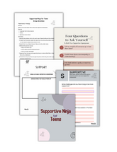Supportive Ninja for Teens Lesson Plans